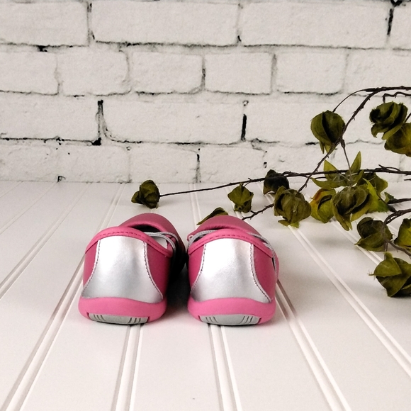 Riley Roos Mairin Leather Walking Shoes Hot Pink - Picture 4 of 6